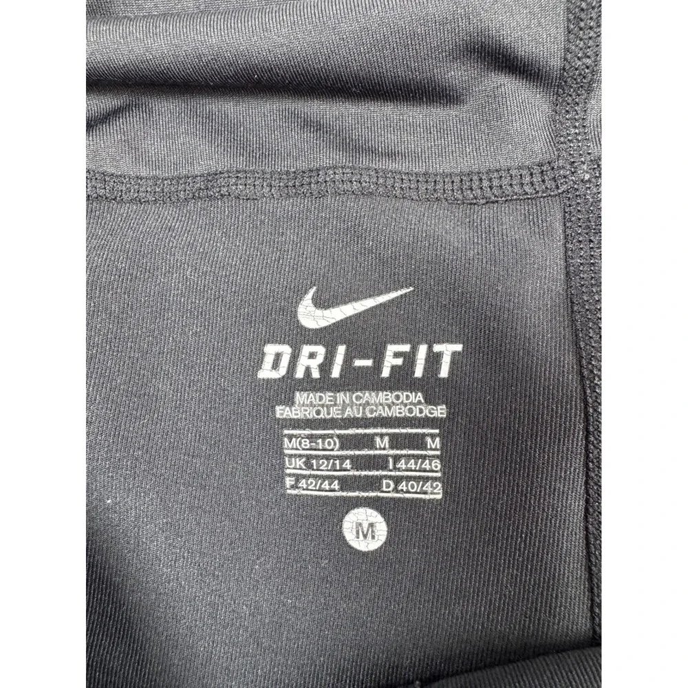 Athletic‎ Nike Womens Medium Skort Black Dri-FIT Tennis Golf Built-in Shorts